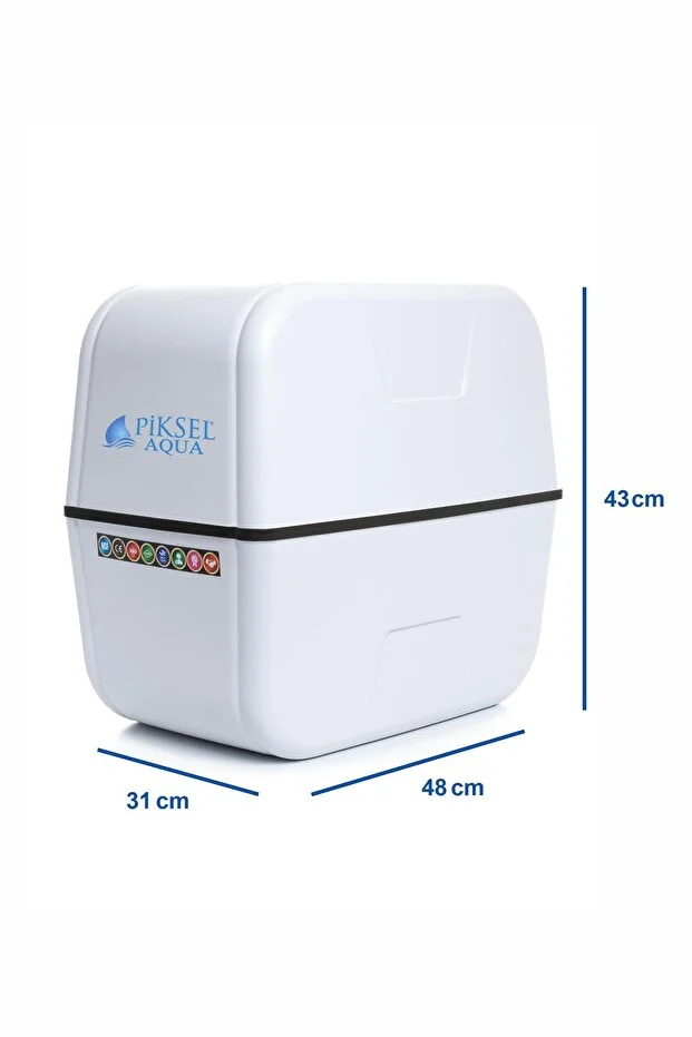 12 Aşamalı Alkali Standart Memb. Multimineralli Çelik Tanklı Su Arıtma Cihazı